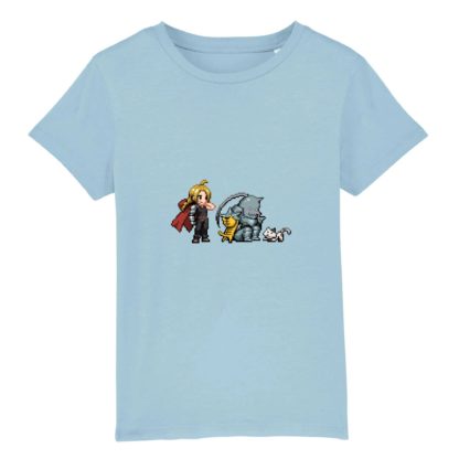 T-shirt 100% Coton Bio - Edward x Alphonse Elric Brothers - Enfant