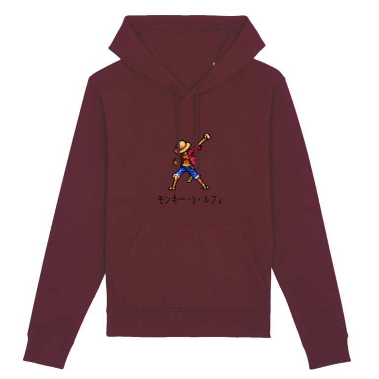 Sweat à capuche Bio - One Piece Monkey D. Luffy - Unisexe