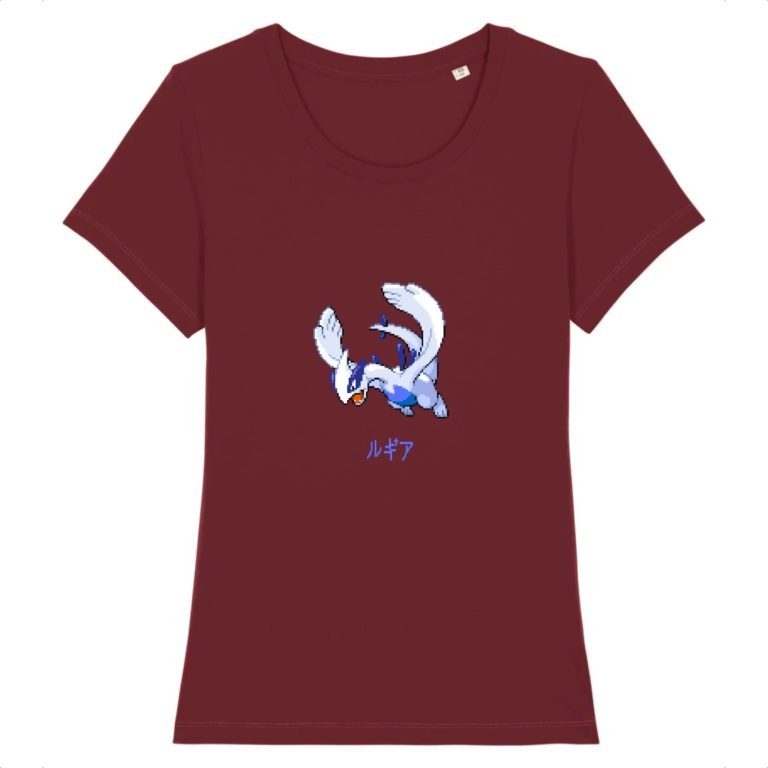 T-shirt 100% Coton Bio - Lugia - Femme