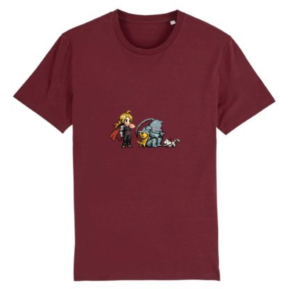 T-shirt 100% Coton Bio - Edward x Alphonse Elric Brothers - Homme