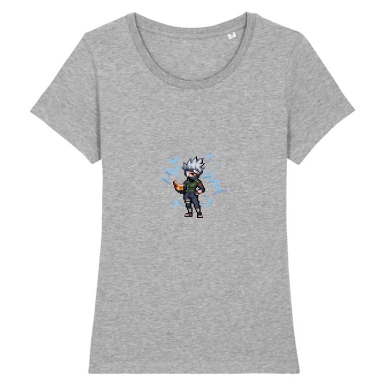 T-shirt 100% Coton Bio - Kakashi Lightning - Femme