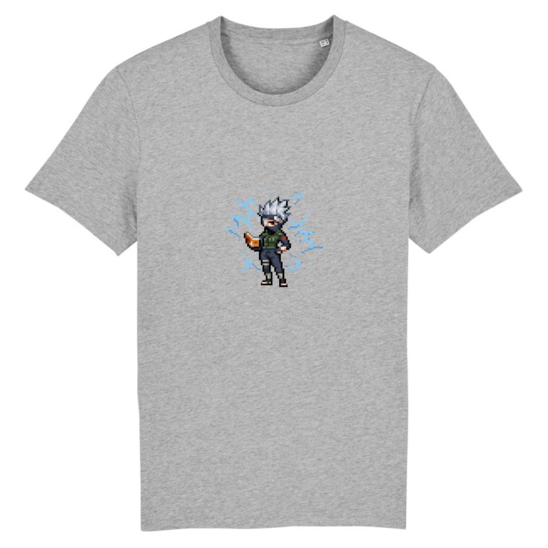 T-shirt 100% Coton Bio - Kakashi Lightning - Homme