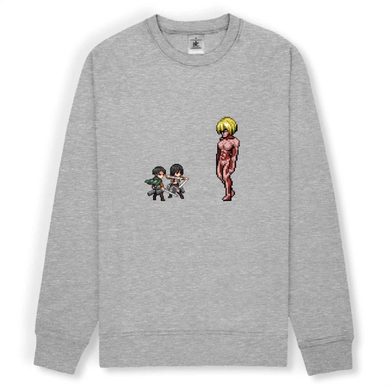 Sweat-shirt - Livai x Mikasa vs Annie - Unisexe