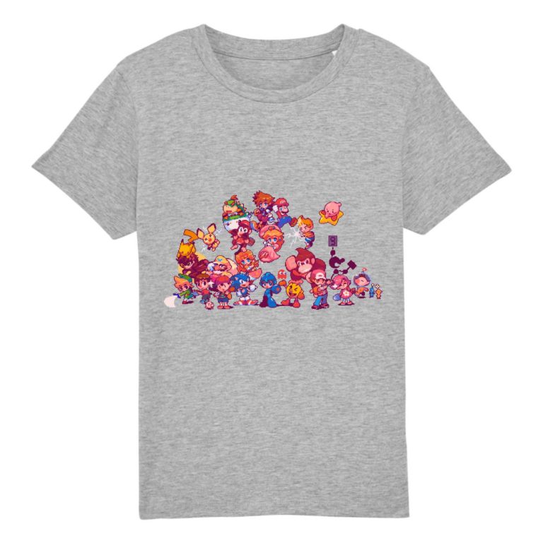 T-shirt 100% Coton Bio - Mascottes - Enfant