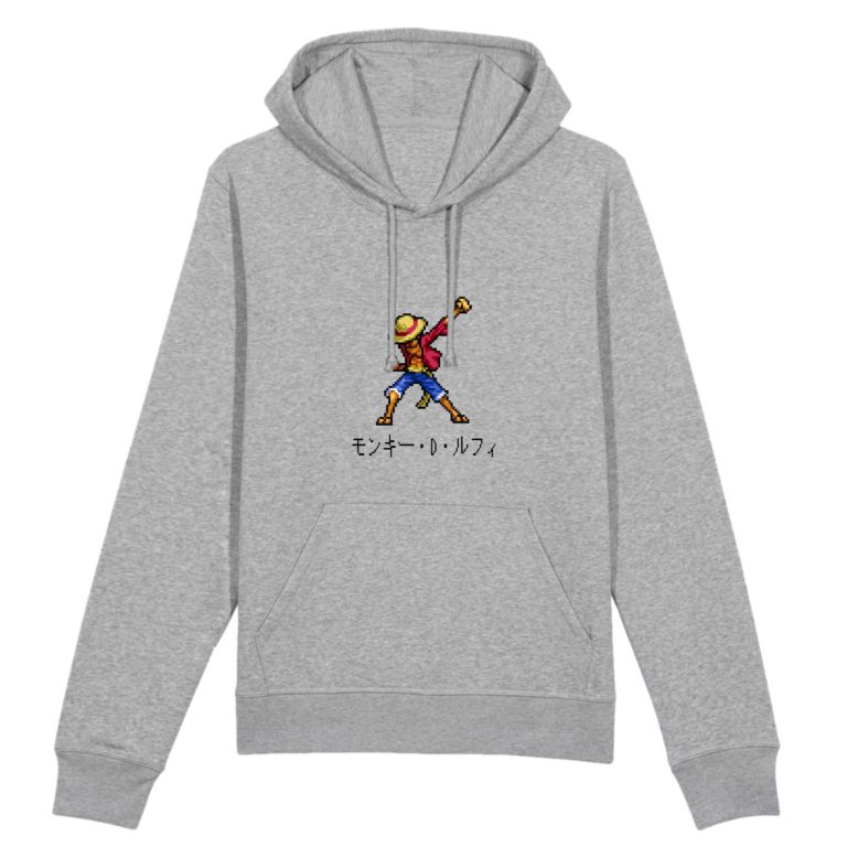 Sweat à capuche Bio - One Piece Monkey D. Luffy - Unisexe