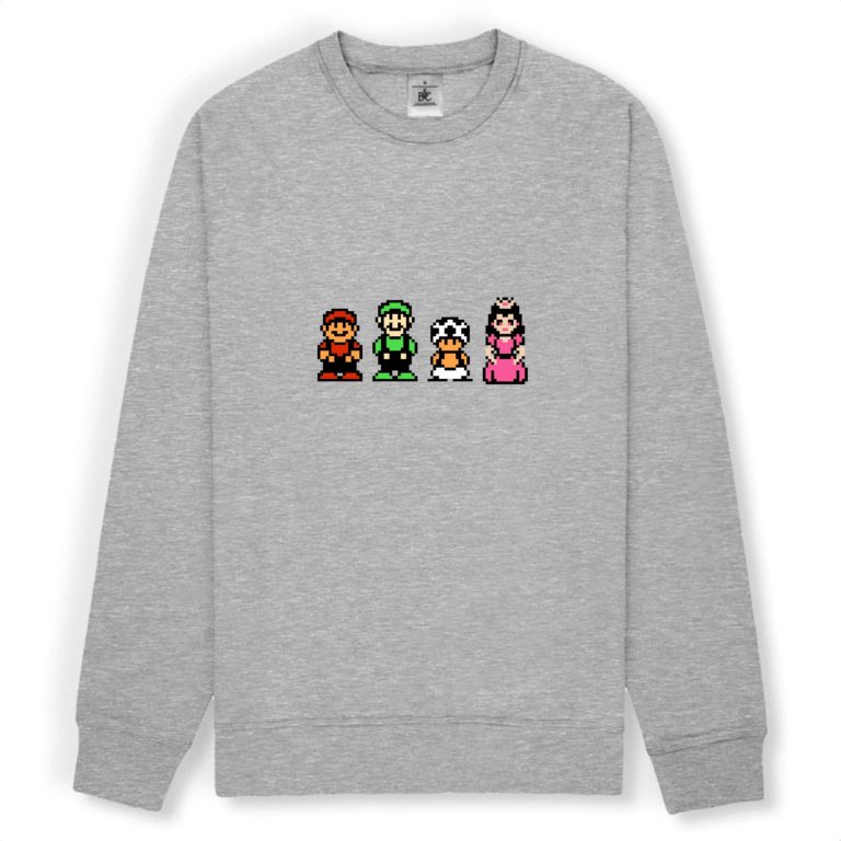 Sweat-shirt - Mario Bros. 2 - Unisexe