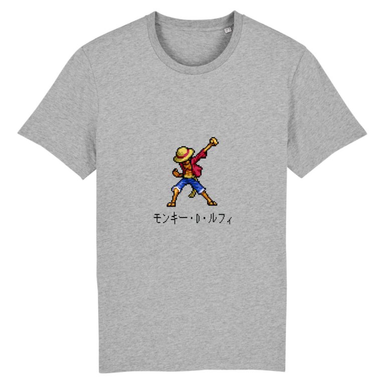 T-shirt 100% Coton Bio - One Piece Monkey D. Luffy - Homme