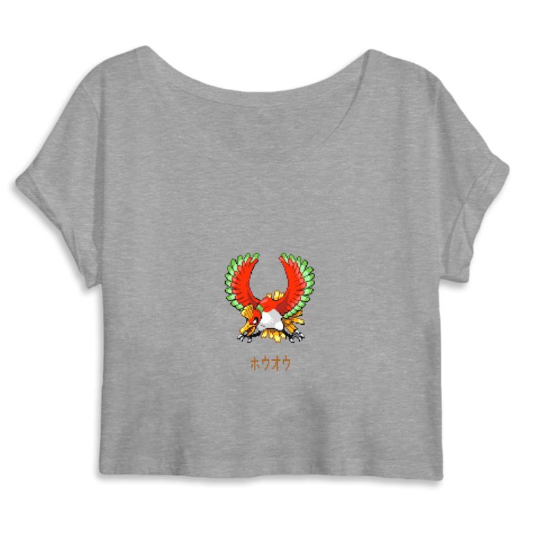 Crop Top 100% Coton Bio - Ho-Oh