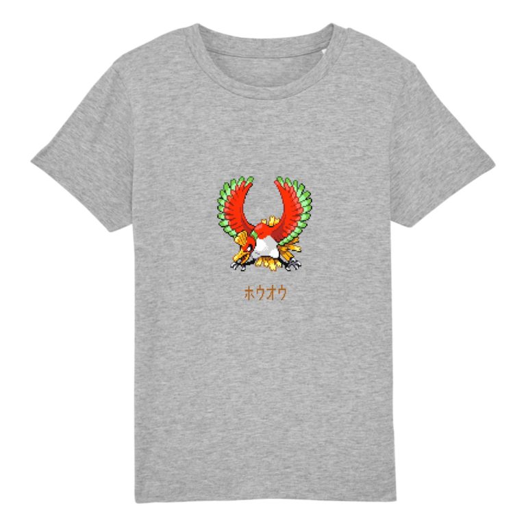 T-shirt 100% Coton Bio - Ho-Oh - Enfant