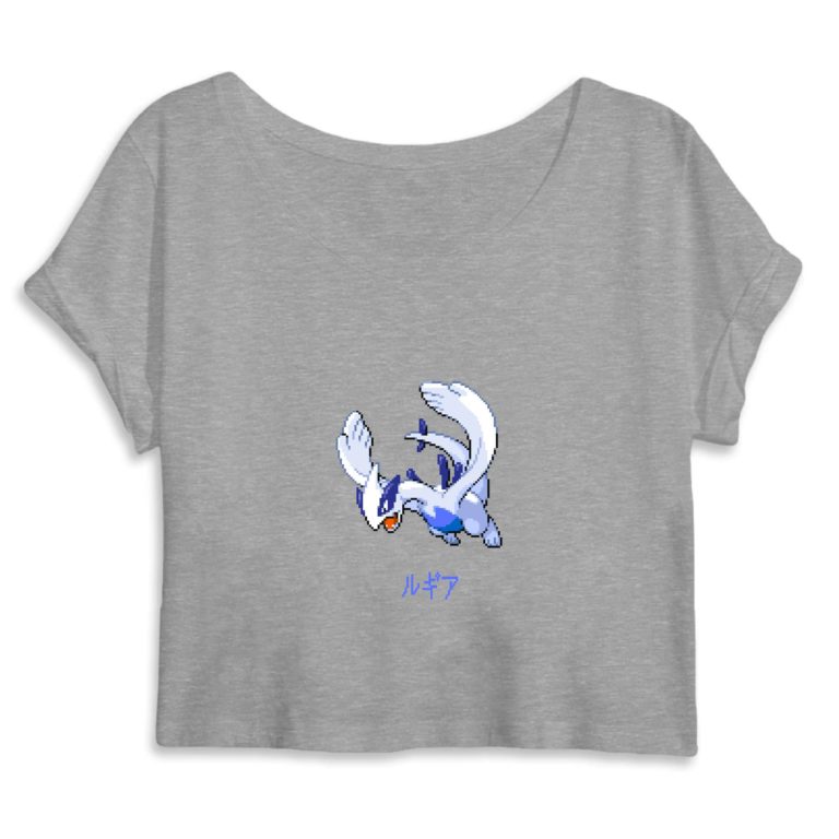 Crop Top 100% Coton Bio - Lugia