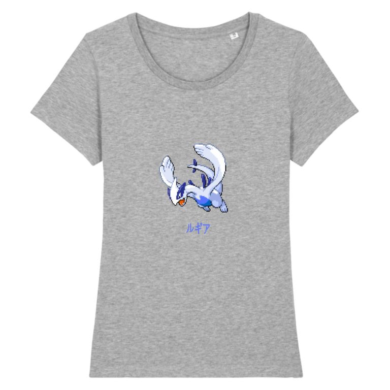 T-shirt 100% Coton Bio - Lugia - Femme