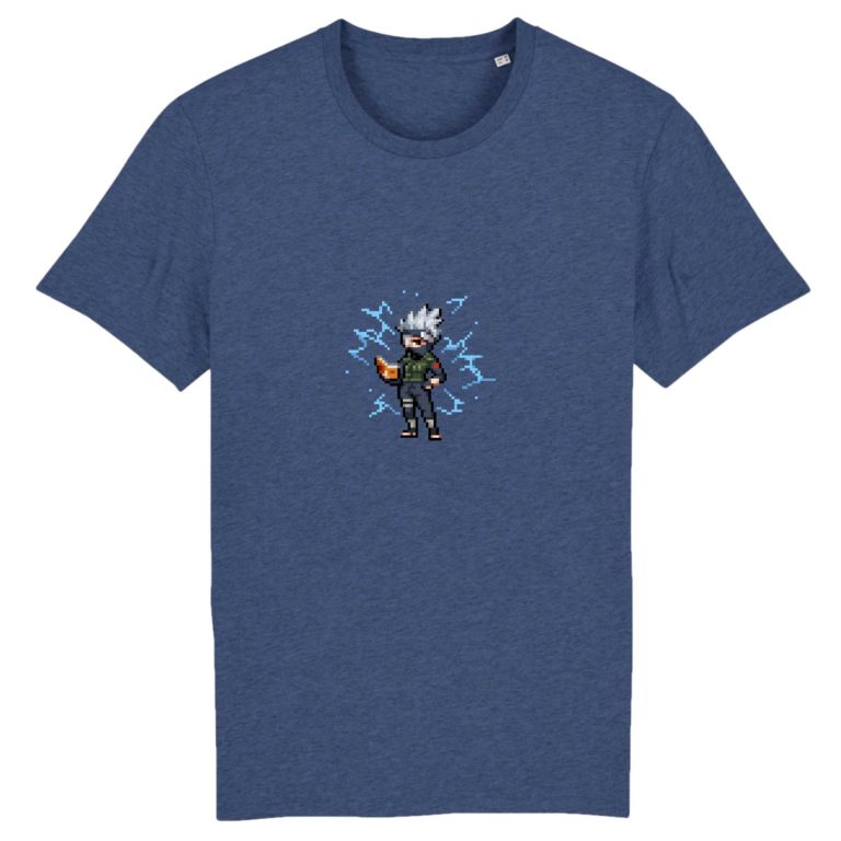 T-shirt 100% Coton Bio - Kakashi Lightning - Homme