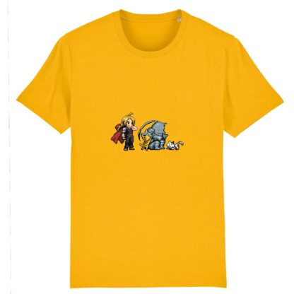 T-shirt 100% Coton Bio - Edward x Alphonse Elric Brothers - Homme