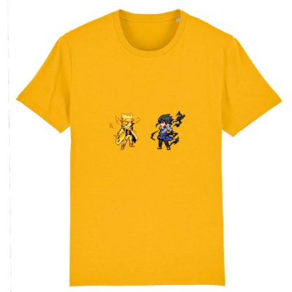 T-shirt 100% Coton Bio - Naruto x Sasuke - Homme