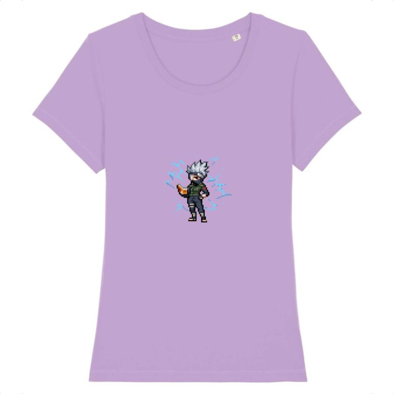 T-shirt 100% Coton Bio - Kakashi Lightning - Femme