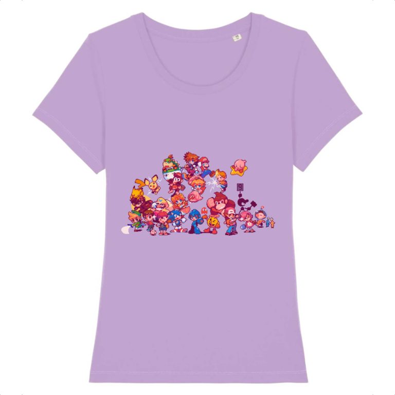 T-shirt 100% Coton Bio - Mascottes - Femme