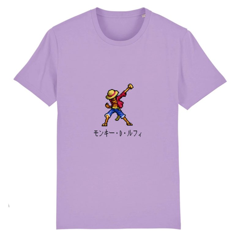 T-shirt 100% Coton Bio - One Piece Monkey D. Luffy - Homme