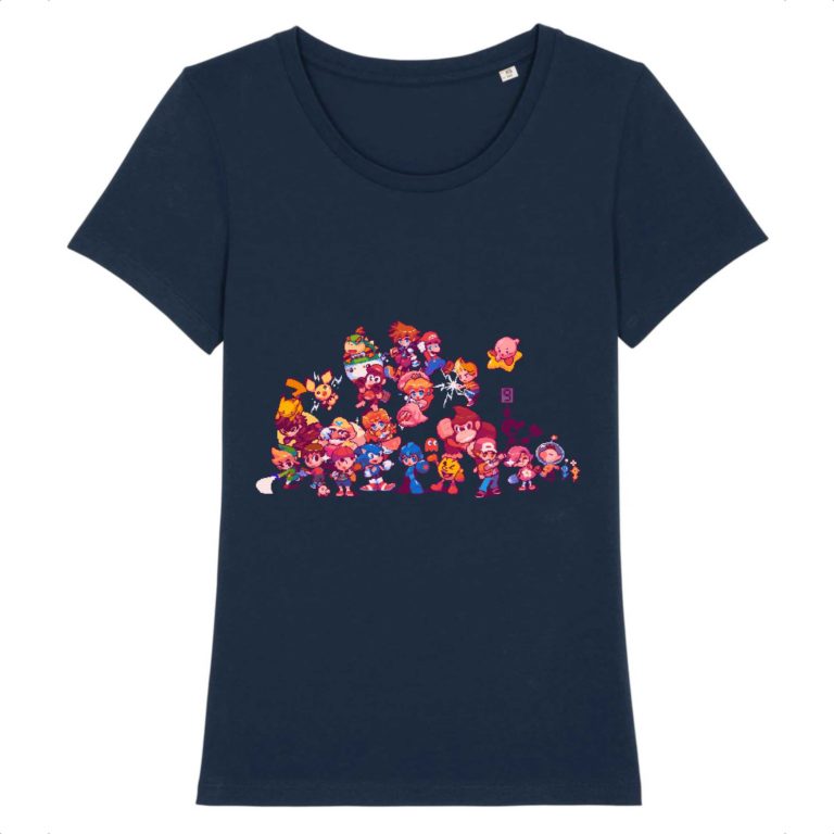 T-shirt 100% Coton Bio - Mascottes - Femme