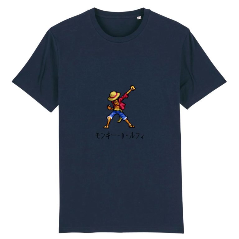 T-shirt 100% Coton Bio - One Piece Monkey D. Luffy - Homme