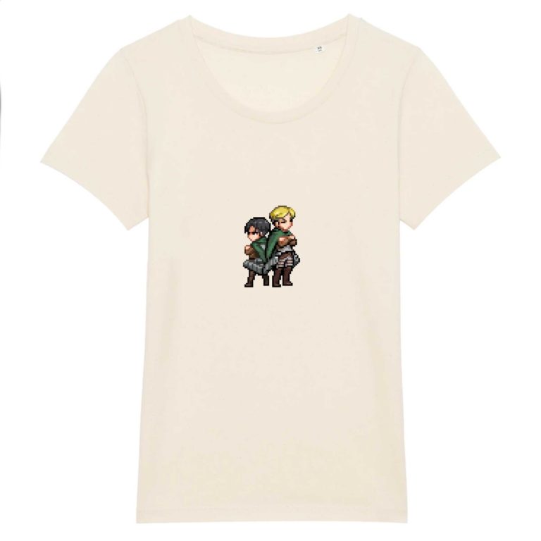 T-shirt 100% Coton Bio - Livai x Erwin - Femme