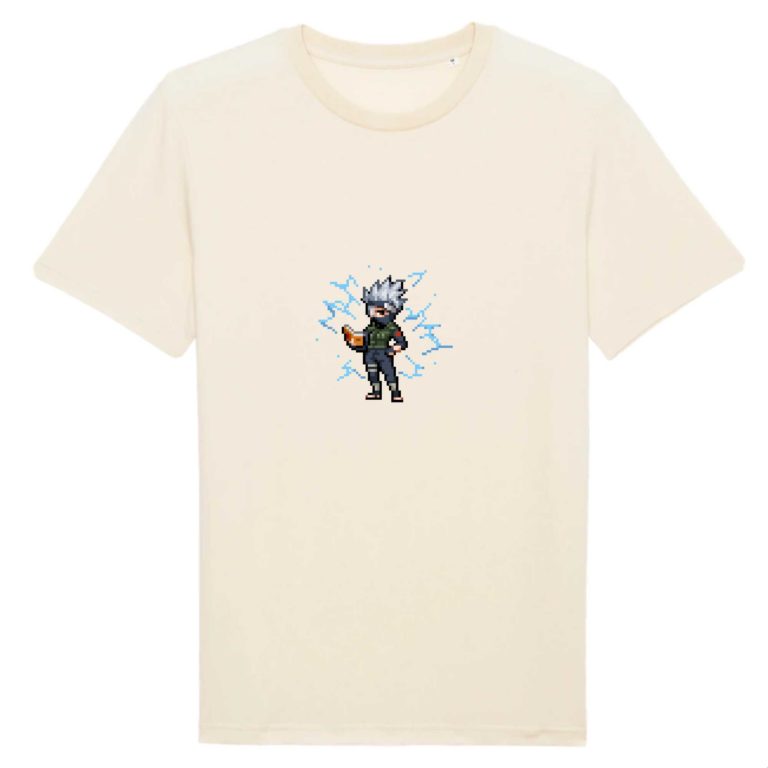 T-shirt 100% Coton Bio - Kakashi Lightning - Homme