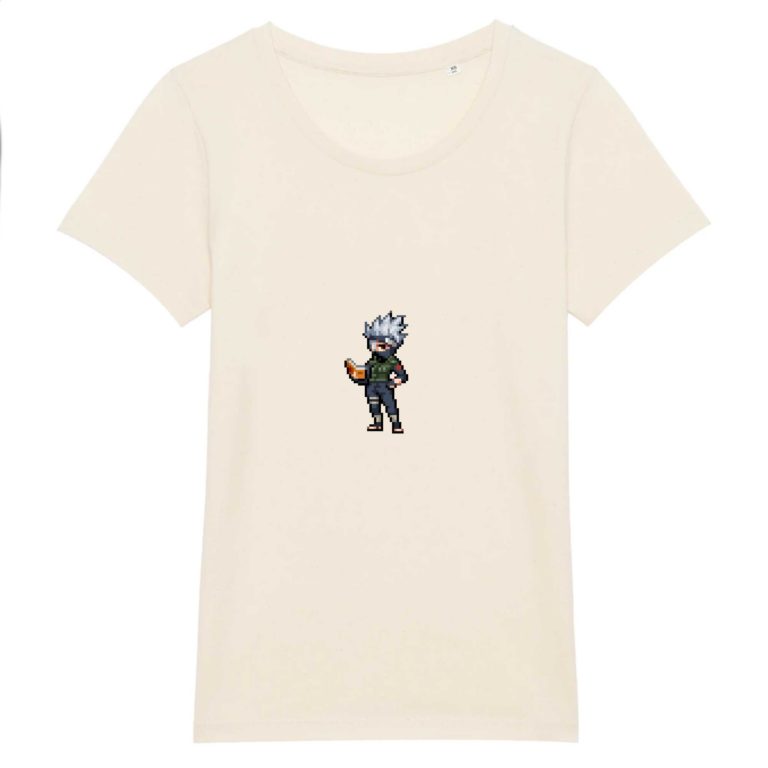 T-shirt 100% Coton Bio - Kakashi - Femme