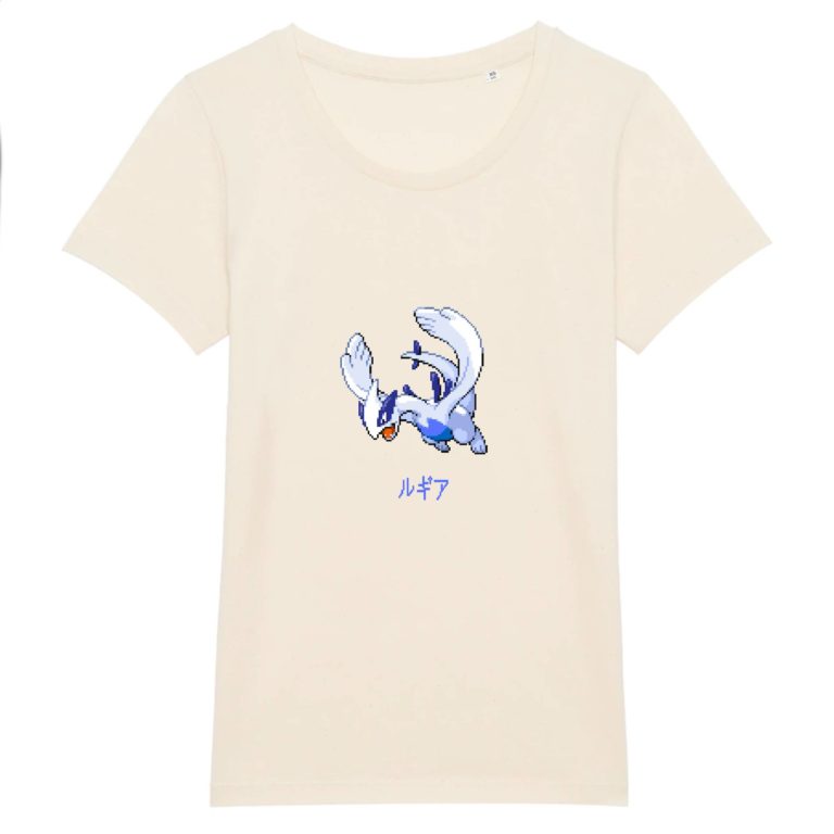 T-shirt 100% Coton Bio - Lugia - Femme