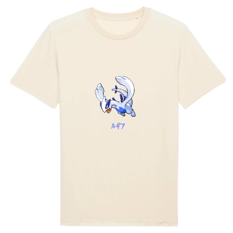 T-shirt 100% Coton Bio - Lugia - Homme