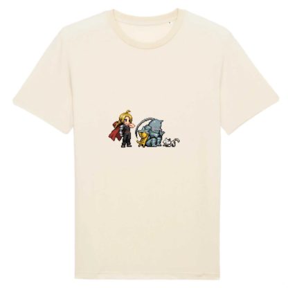 T-shirt 100% Coton Bio - Edward x Alphonse Elric Brothers - Homme