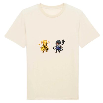 T-shirt 100% Coton Bio - Naruto x Sasuke - Homme