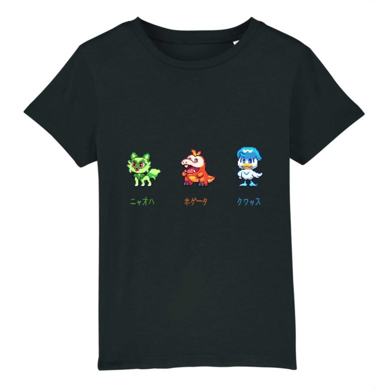 T-shirt 100% Coton Bio - Gen 9 Starter 1 - Enfant