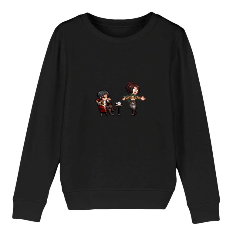 Sweat-shirt Bio - Livai x Hange - Enfant