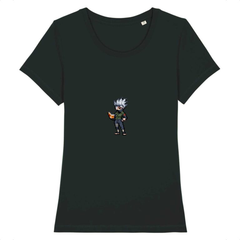 T-shirt 100% Coton Bio - Kakashi - Femme