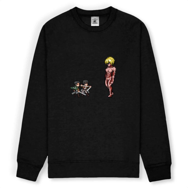 Sweat-shirt - Livai x Mikasa vs Annie - Unisexe