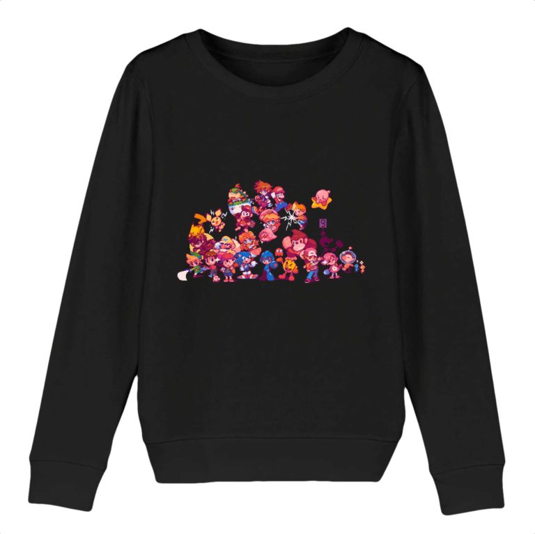 Sweat-shirt Bio - Mascottes - Enfant