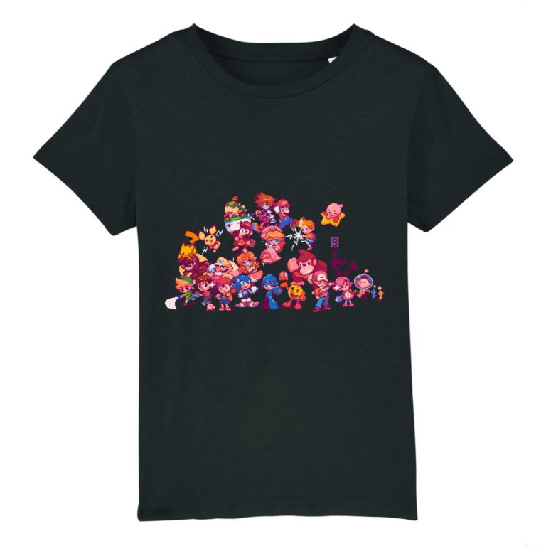 T-shirt 100% Coton Bio - Mascottes - Enfant