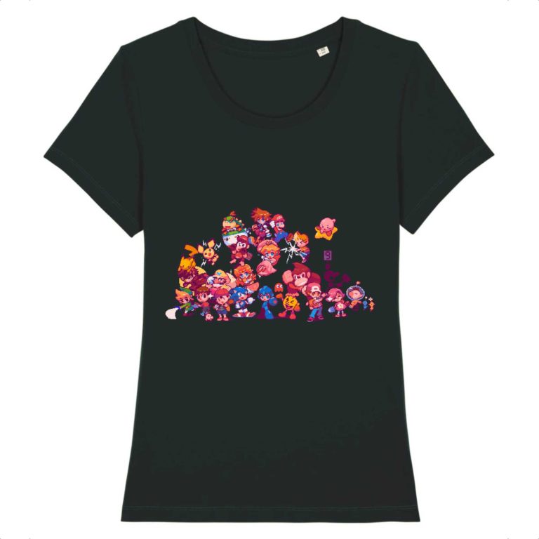 T-shirt 100% Coton Bio - Mascottes - Femme