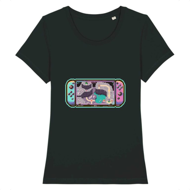 T-shirt 100% Coton Bio - Switch - World 3 - Femme