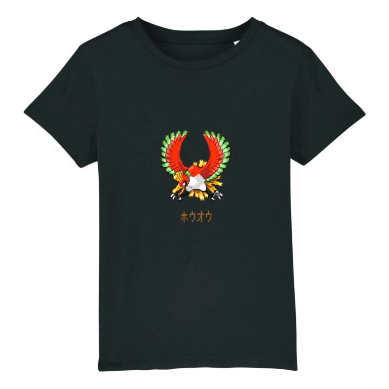 T-shirt 100% Coton Bio - Ho-Oh - Enfant