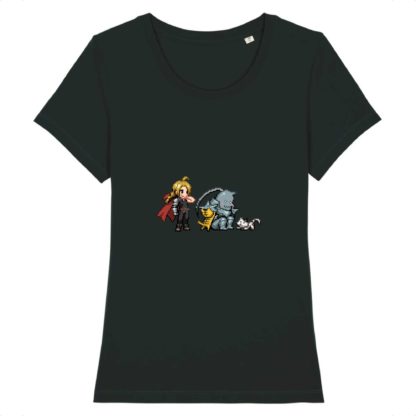 T-shirt 100% Coton Bio - Edward x Alphonse Elric Brothers - Femme