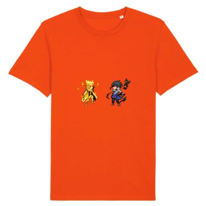 T-shirt 100% Coton Bio - Naruto x Sasuke - Homme