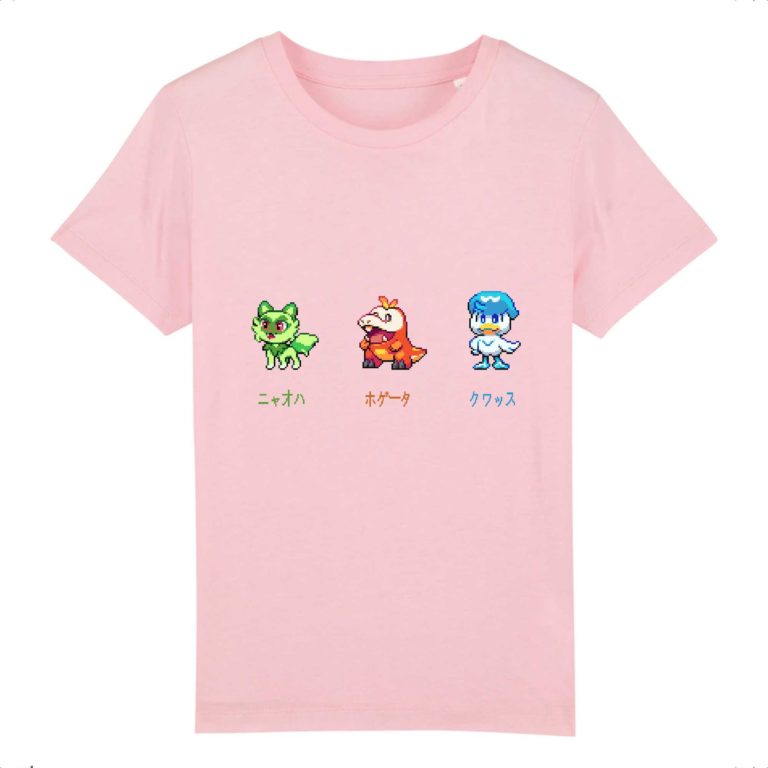 T-shirt 100% Coton Bio - Gen 9 Starter 1 - Enfant