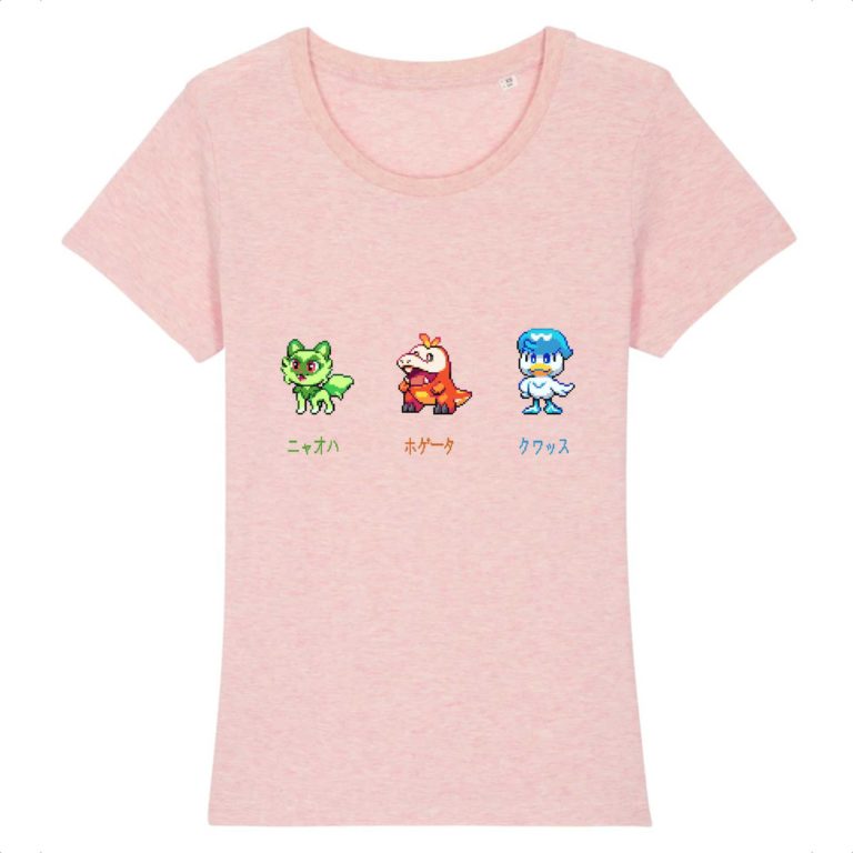 T-shirt 100% Coton Bio - Gen 9 Starter 1 - Femme