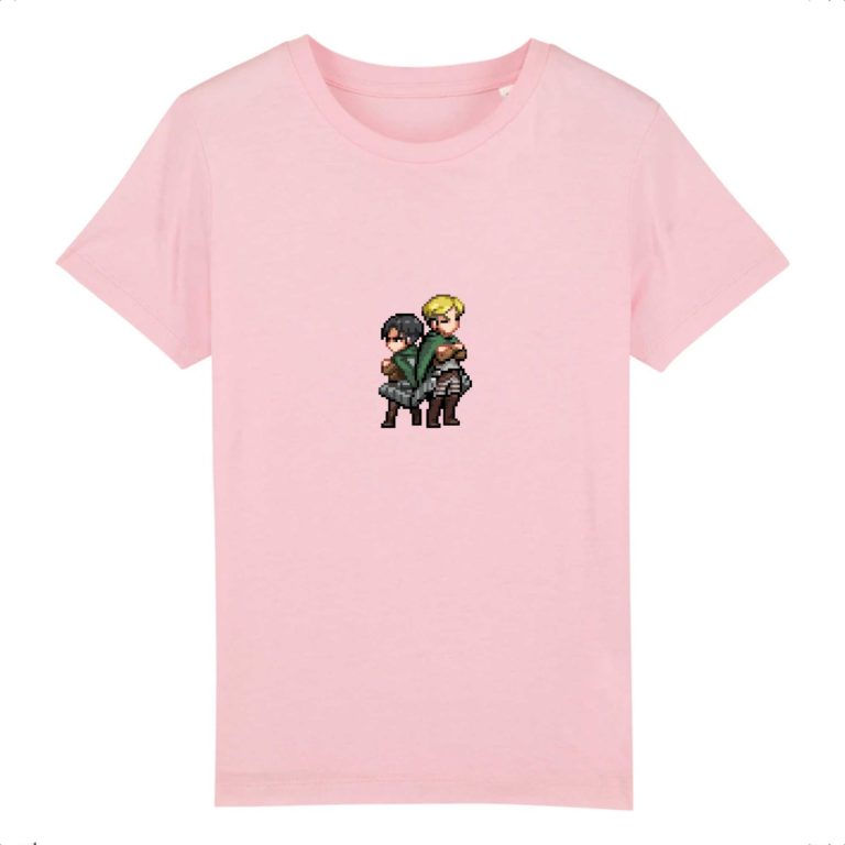 T-shirt 100% Coton Bio - Livai x Erwin - Enfant