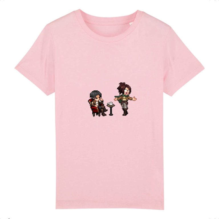 T-shirt 100% Coton Bio - Livai x Hange - Enfant