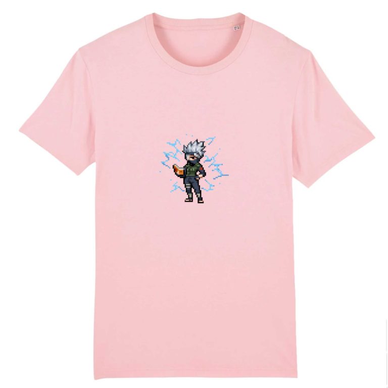 T-shirt 100% Coton Bio - Kakashi Lightning - Homme