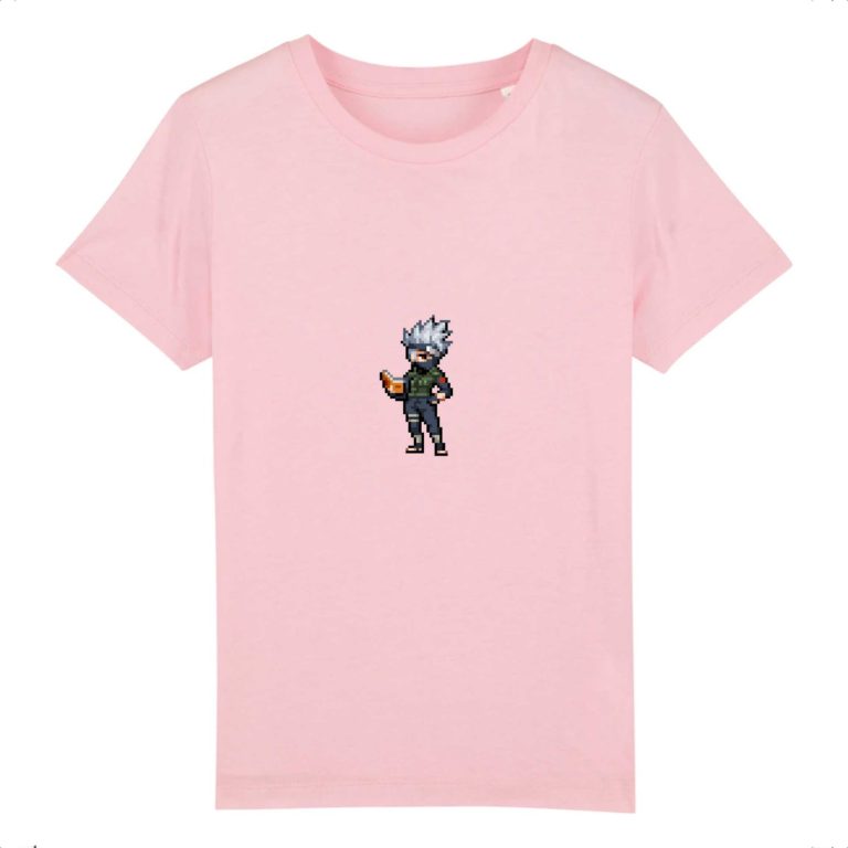 T-shirt 100% Coton Bio - Kakashi - Enfant