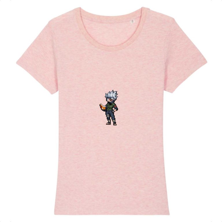 T-shirt 100% Coton Bio - Kakashi - Femme