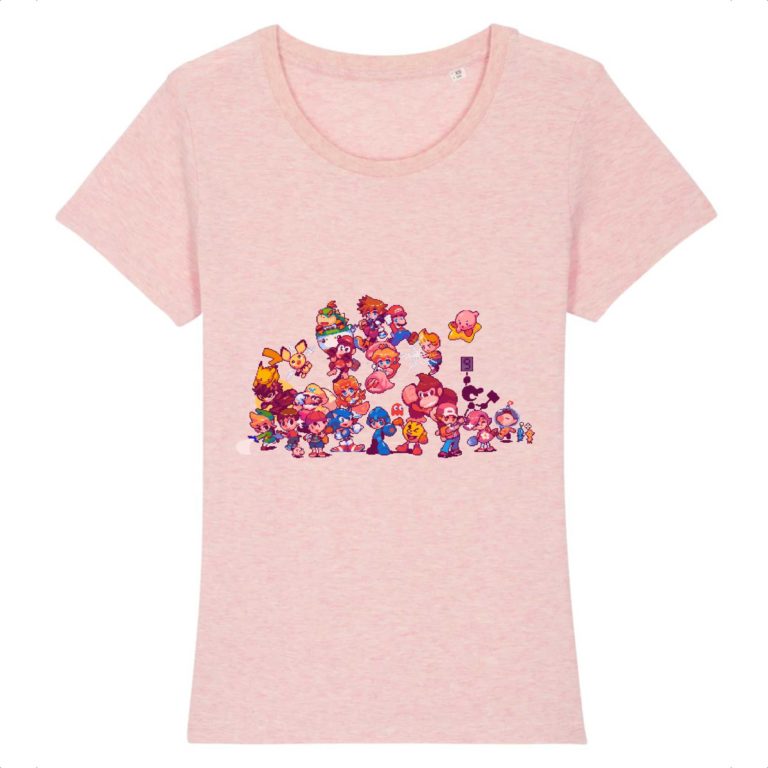 T-shirt 100% Coton Bio - Mascottes - Femme