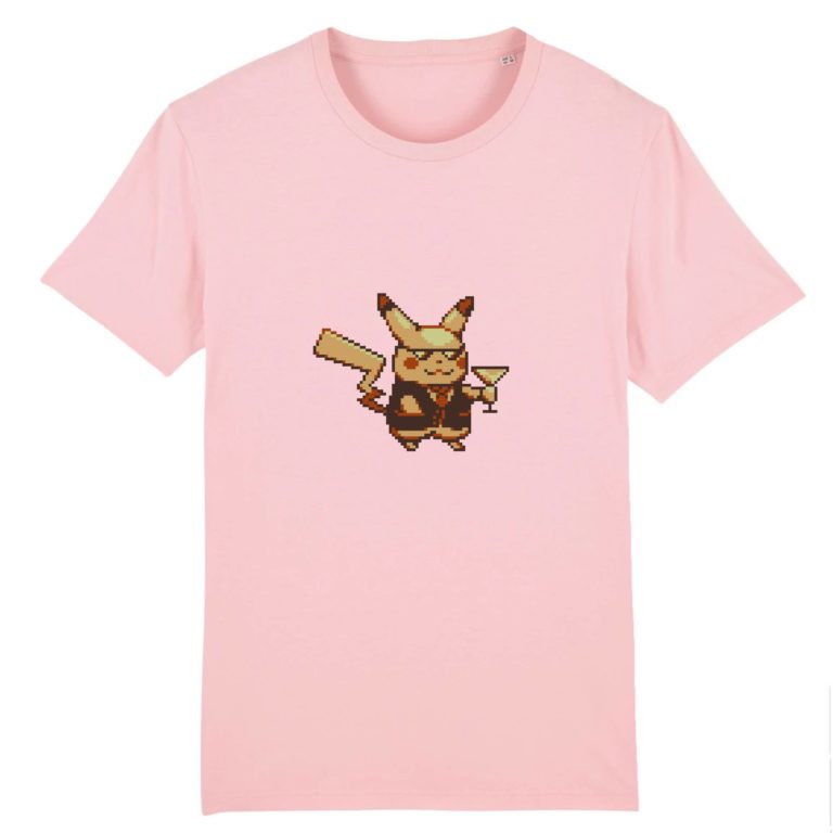 T-shirt 100% Coton Bio - Classy Pika - Homme